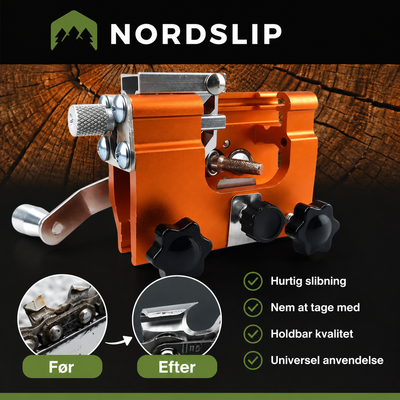 Nordslip™– Kædeslibeværktøj til motorsav